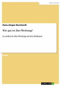 Wie gut ist Ihre Werbung? (eBook, PDF) - Borchardt, Hans-Jürgen