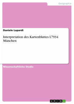 Interpretation des Kartenblattes L7934 München (eBook, PDF)
