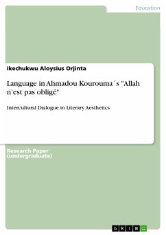 Language in Ahmadou Kourouma´s 