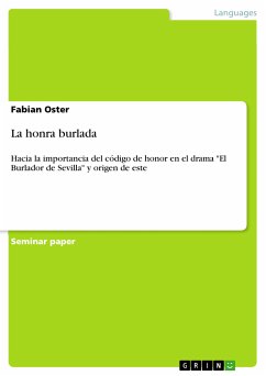 La honra burlada (eBook, PDF) - Oster, Fabian