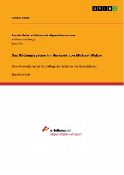 Das Bildungssystem im Horizont von Michael Walzer (eBook, PDF)