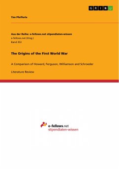 The Origins of the First World War (eBook, ePUB) - Pfefferle, Tim