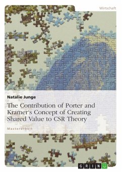 The Contribution of Porter and Kramer's Concept of Creating Shared Value to CSR Theory (eBook, PDF)