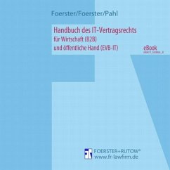 Handbuch des IT-Vertragsrechts (eBook, ePUB) - Foerster, Viktor; Foerster, Tibor; Pahl, Tim