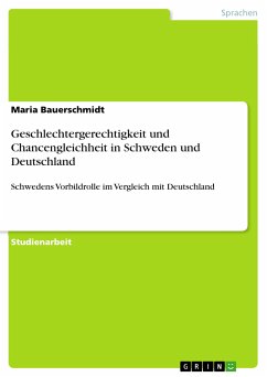 Geschlechtergerechtigkeit und Chancengleichheit in Schweden und Deutschland (eBook, PDF)
