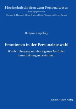Emotionen in der Personalauswahl (eBook, PDF) - Apelojg, Benjamin