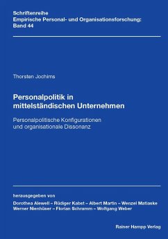 Personalpolitik in mittelständischen Unternehmen (eBook, PDF) - Jochims, Thorsten