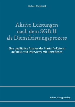 Cover Aktive Leistungen nach dem SGB II als Dienstleistungsprozess (eBook, PDF)
