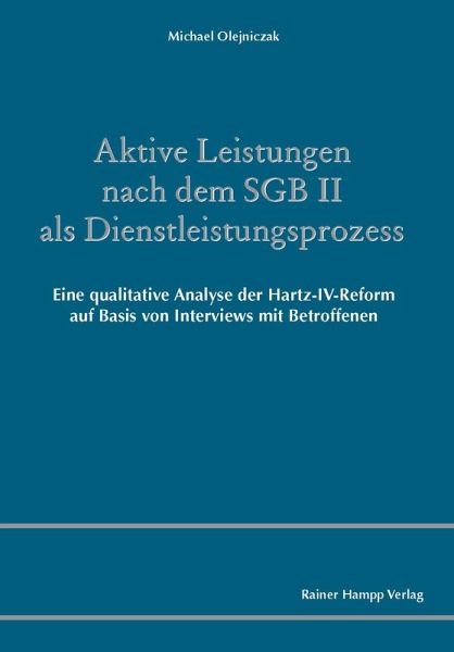 Aktive Leistungen nach dem SGB II als Dienstleistungsprozess (eBook, PDF)
