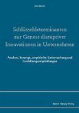 Schlüsseldeterminanten zur Genese disruptiver Innovationen in Unternehmen (eBook, PDF)