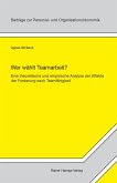 Wer wählt Teamarbeit? (eBook, PDF)