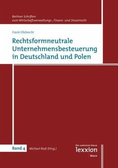 Cover Rechtsformneutrale Unternehmensbesteuerung in Deutschland und Polen (eBook, PDF)