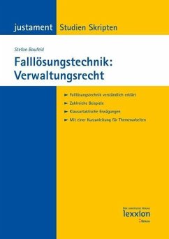 Cover Falllösungstechnik: Verwaltungsrecht (eBook, PDF)