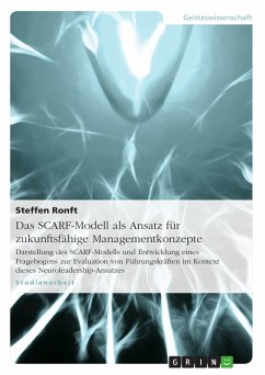 Das SCARF-Modell als Ansatz für zukunftsfähige Managementkonzepte (eBook, ePUB) - Ronft, Steffen