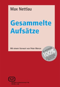 Gesammelte Aufsätze (eBook, PDF) - Nettlau, Max