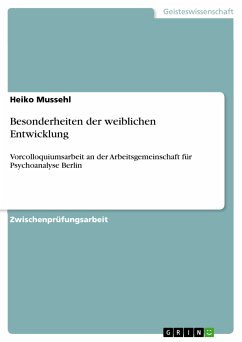 Besonderheiten der weiblichen Entwicklung (eBook, PDF) - Mussehl, Heiko