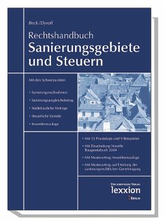 Rechtshandbuch Sanierungsgebiete und Steuern (eBook, PDF) - Beck, Hans J; Dyroff, Axel