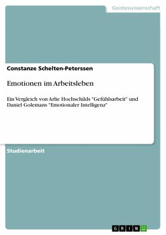 Emotionen im Arbeitsleben (eBook, PDF) - Schelten-Peterssen, Constanze