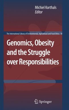 Genomics, Obesity and the Struggle over Responsibilities (eBook, PDF)