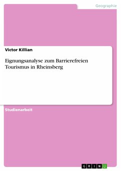 Eignungsanalyse zum Barrierefreien Tourismus in Rheinsberg (eBook, PDF)