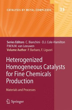Heterogenized Homogeneous Catalysts for Fine Chemicals Production (eBook, PDF)