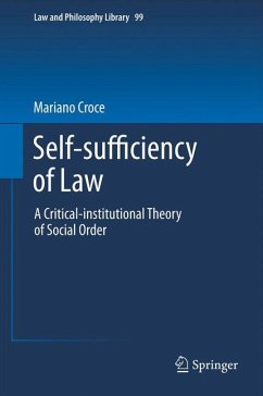 Self-sufficiency of Law (eBook, PDF) - Croce, Mariano