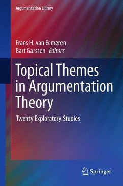 Topical Themes in Argumentation Theory (eBook, PDF)