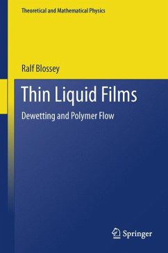 Thin Liquid Films (eBook, PDF) - Blossey, Ralf