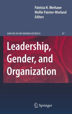 Leadership, Gender, and Organization (eBook, PDF) - Painter-Morland, Mollie