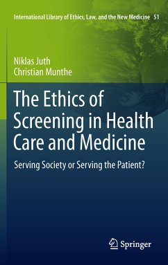 The Ethics of Screening in Health Care and Medicine (eBook, PDF) - Juth, Niklas; Munthe, Christian