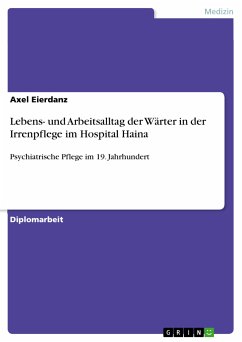 Lebens- und Arbeitsalltag der Wärter in der Irrenpflege im Hospital Haina (eBook, PDF)