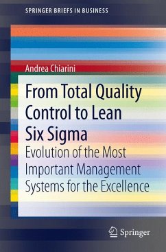 From Total Quality Control to Lean Six Sigma (eBook, PDF) - Chiarini, Andrea