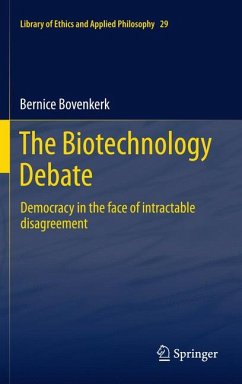 The Biotechnology Debate (eBook, PDF) - Bovenkerk, Bernice