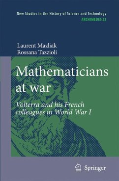Mathematicians at war (eBook, PDF) - Mazliak, Laurent; Tazzioli, Rossana