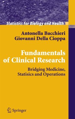 Fundamentals of Clinical Research (eBook, PDF) - Bacchieri, Antonella; Della Cioppa, Giovanni