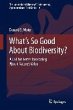 What's So Good About Biodiversity?... - Bild 1