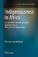 Indigenousness in Africa (eBook, PDF) - Ndahinda, Felix Mukwiza