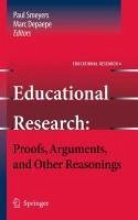 Educational Research: Proofs, Arguments, and Other Reasonings (eBook, PDF)
