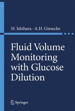 Fluid Volume Monitoring with Glucose Dilution (eBook, PDF)