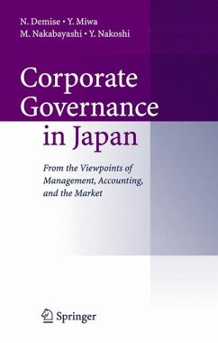 Corporate Governance in Japan (eBook, PDF) - Demise, N.; Miwa, Y.; Nabayashi, M.; Nakoshi, Y.
