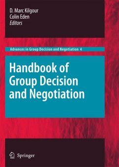 Handbook of Group Decision and Negotiation (eBook, PDF)