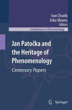 Jan Patočka and the Heritage of Phenomenology (eBook, PDF)