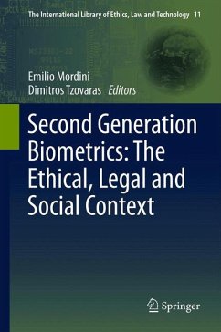 Second Generation Biometrics: The Ethical, Legal and Social Context (eBook, PDF)