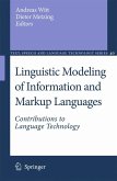 Linguistic Modeling of Information and Markup Languages (eBook, PDF)