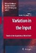 Variation in the Input (eBook, PDF) - Bild 1