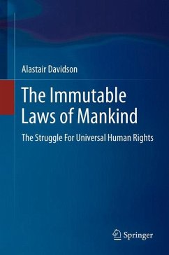 The Immutable Laws of Mankind (eBook, PDF) - Davidson, Alastair