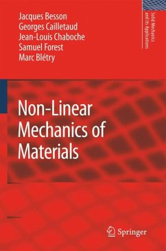 Non-Linear Mechanics of Materials (eBook, PDF) - Besson, Jacques; Cailletaud, Georges; Chaboche, Jean-Louis; Forest, Samuel
