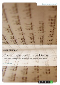 Die Summe der Eins ist Dreizehn (eBook, PDF) - Kirchner, Jona