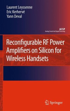 Reconfigurable RF Power Amplifiers on Silicon for Wireless Handsets (eBook, PDF) - Leyssenne, Laurent; Kerhervé, Eric; Deval, Yann