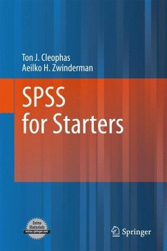 SPSS for Starters (eBook, PDF) - Cleophas, Ton J.; Zwinderman, Aeilko H.